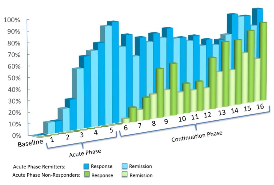 What evidence exists for Deep TMS effectiveness